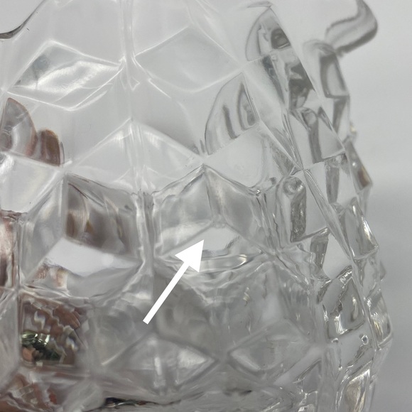 Vintage Fostoria American Clear 3 Piece Cream & Sugar Set - Picture 9 of 12